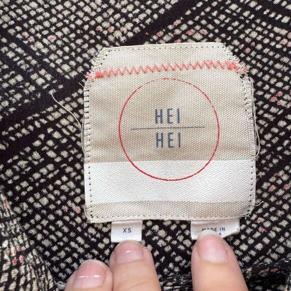 Anthropologie Hei Hei Women's Nova Button Front Romper Size XS - Picture 7 of 7